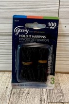 Goody Hold It Hair Pins 100 Count New In Packaging - £11.80 GBP