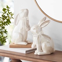 Ceramic Bunny Decor Set of 2 (sc) - $108.90