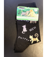 NO NONSENSE WOMEN&#39;S SOCKS – ONE PAIR, SIZE 4-10, CAT IMPRINT - $9.99