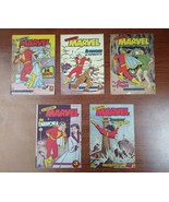 CAPTAIN MARVEL ADVENTURES LOT OF 5  SHAZAM FAUCETT BECK SPAIN 1st PRINT ... - $529.23 CAD