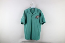 Vintage 90s Looney Tunes Mens Medium Faded Taz Tazmanian Devil Golf Polo Shirt - $39.55