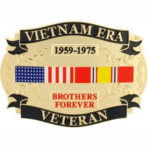 Vietnam Era Veteran 1959-1975 Brothers Forever Belt Buckle - £13.73 GBP