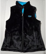 FILA Sport Vest Reversible Full Zip Mock Neck With Pockets Womens Size M - €13,53 EUR