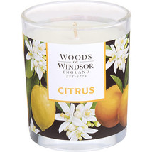 Woods Of Windsor Citrus By Woods Of Windsor Candle Scented 5 Oz - £13.70 GBP