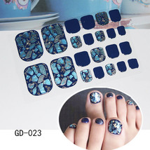 GD 023 Full size Nail Wraps Stickers Polish Manicure Art Self Stick Deco... - £3.93 GBP