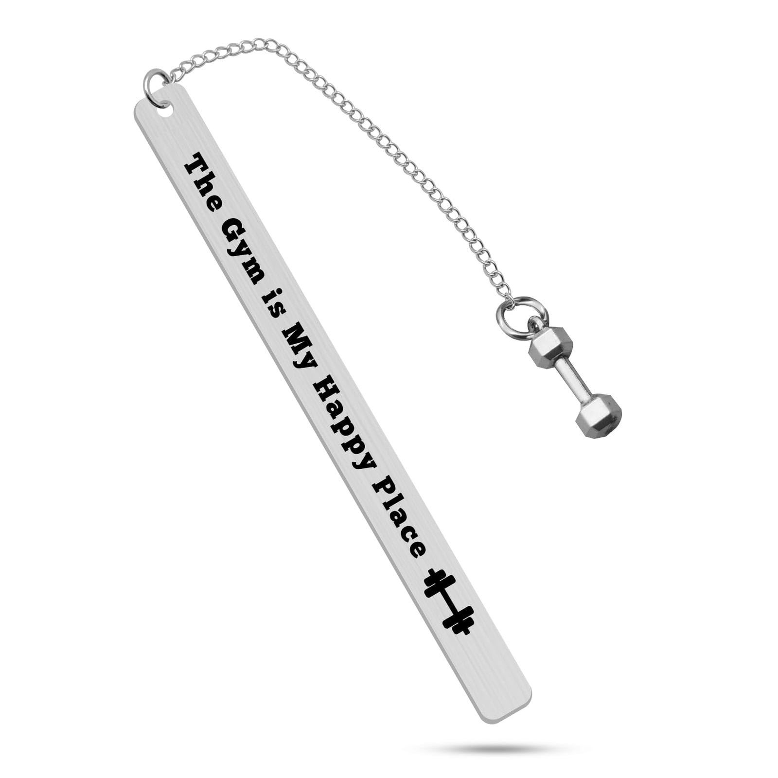 Dumbbell Bookmarks Workout Bookmarks Funny Gym Workout Jewelry Fitness Trainer B