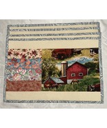 Lot of 4 - Handmade Placemats Reversible Placemats - Table Mat Farmhouse - £19.03 GBP