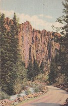 Palisades Cimarron Canyon New Mexico NM Raton Taos Postcard B02 - $2.99