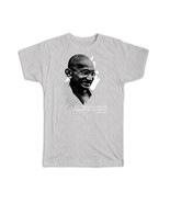 Gandhi : Gift T-Shirt Fight Club Inspirational Quotes Mahatma - $466.21 MXN
