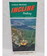 Lookout Mountain Incline Railway Chattanooga Tennessee Pamphlet Brochure - $9.89