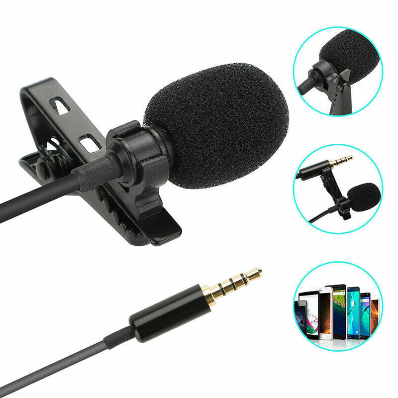 Lavalier Microphone Omni Directional Condenser Microphone 3.5mm AUX GL-1... - $9.80
