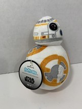 Hallmark Fluffballs Star Wars BB-8 small plush ornament Disney stuffed toy - £4.90 GBP