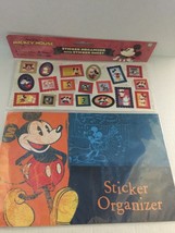 NEW Disney Mickey Mouse Sticker Organizer with Sticker Sheet - $8.96
