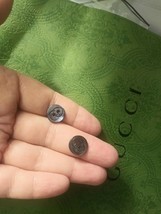 Gucci Vintage Button Freshwater Lot of 2 - £23.36 GBP
