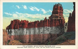 Cathedral Bryce Canyon Southern Utah Cedar City Utah Union Pacific Postc... - £3.90 GBP