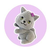 Kitty in My Pocket: Leo the Russian Blue, 1.75 in. - $5.90