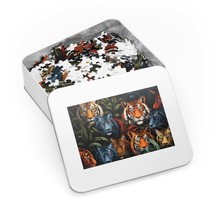 Jigsaw Puzzle in Tin, Lion,  awd-314, Personalised/Non-Personalised (30, 110, 25 - £27.57 GBP+