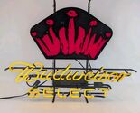 Budweiser Select Neon Bar Sign Red Crown Everbrite 2005 Works Tested - $459.43
