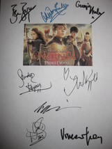The Chronicles of Narnia: Prince Caspian Signed Film Movie Screenplay Script X8  - £15.97 GBP