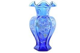 Cobalt Fenton 75 Year Vase - $222.75
