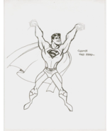Loston Wallace Original DC Comics Active Book Art Sketch ~ Superman - €31,12 EUR
