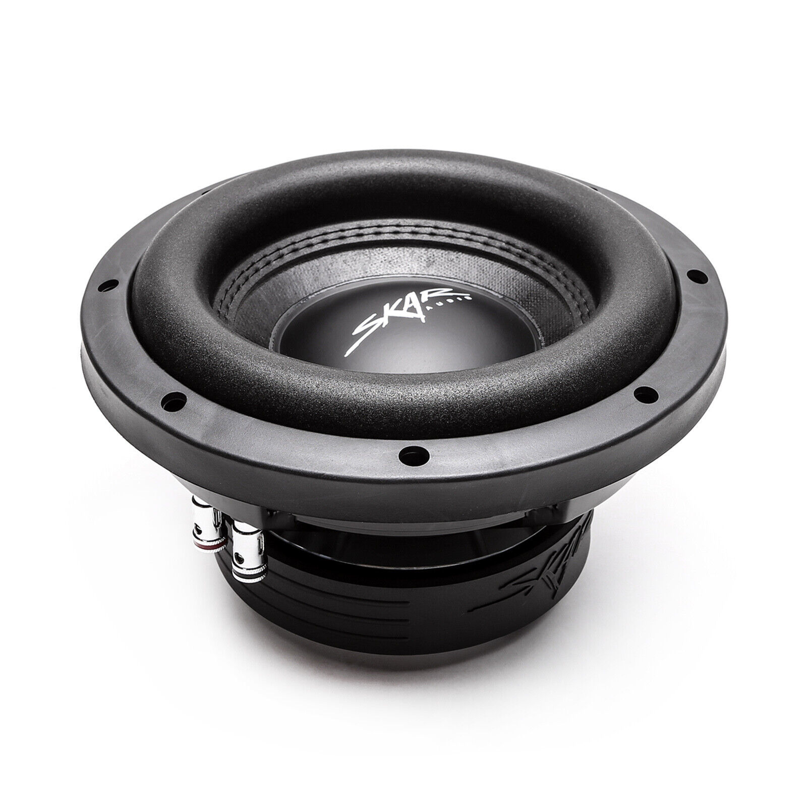 NEW SKAR AUDIO VD-8 D4 8" DUAL 4 OHM 600W MAX POWER SHALLOW MOUNT CAR SUBWOOFER