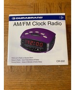 Durabrand AM/FM Digital Clock Radio-SHIPS N 24 HOURS - $952.69 MXN