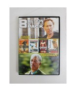 8 Action Film Pack: Cage/Freeman (DVD, 2014, 2-Disc Set) - $3.95
