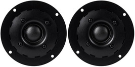 New (2) 1&quot; Tweeter Speakers Pair.Home Audio.Driver.60W.8Ohm.4&quot; Frame Rep... - £71.00 GBP