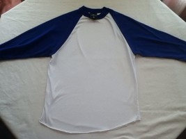 Easton-Small-blue &amp; white 3/4 sleeve Baseball/Softball Shirt-Top - £7.18 GBP