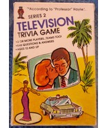 Vintage According to Professor Hoyle Series 2 Television Trivia Game 1984 - $3.99