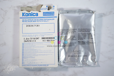Open New OEM Konica Minolta 7022,7130,7135,7322 Black Developer DV301K(9... - $41.58