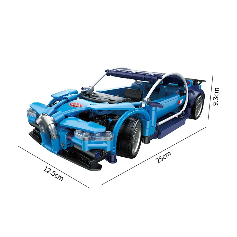  4ghz remote control vehicle mini diamond building block bugattis super sport car model thumb200