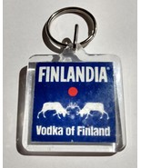 Finlandia Vodka of Finland Advertising Promotional Plastic Liquor Key Chain - $6.84 CAD