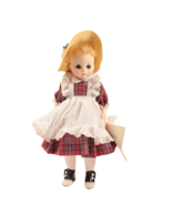 Madame Alexander 12” Doll McGuffey Ana Vintage #496 With Tag Plaid Dress - $17.76 CAD