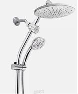 ShowerRail 5-Spray Round Hand Shower with 9 in. Rain Shower Head - $71.24