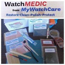 &quot;WatchMedic&quot; -Watch Scratch Remover Kit-Clean &amp; Polish -Perfect for 1-2 Watches! - £20.94 GBP
