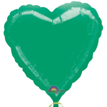 Green Heart Shaped Balloon - $1.47