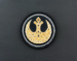 Rebel Alliance Celtic Embroidered Patch Star Wars Rogue One JYN ERSO Bho... - $167.69 MXN