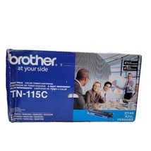 Genuine OEM Brother TN-115C Cyan High Yield Toner Cartridge (box is dist... - $25.00