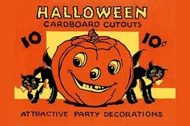 Halloween Cardboard Cutouts - Art Print - £17.57 GBP+