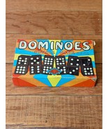 Vintage Hal-Sam Double Nine Dominoes Dragon 920K 55 Piece Original Box - $117.58 MXN