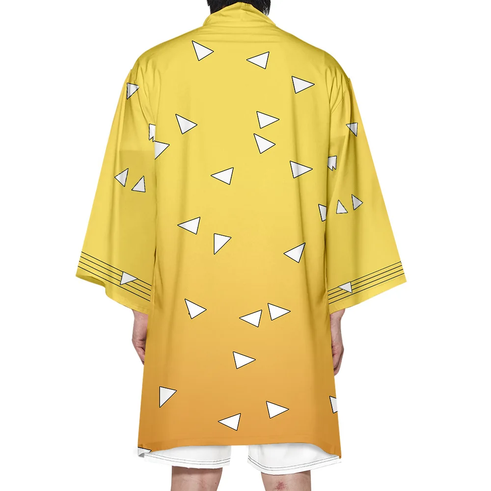    Cosplay Costume Kimono Kamado Tanjirou Kamado Nezuko Cloak Costumes Cape - £92.04 GBP