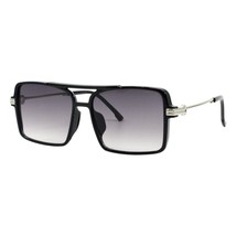 Square Rectangle Sunglasses Men&#39;s Vintage Retro Fashion Shades UV400 - £11.15 GBP