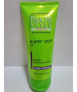Garnier Fructis Style Super Stiff Gel Ultra Strong Hold 6.8 Oz Discontin... - $1,650.97 MXN