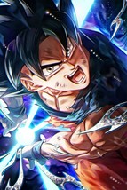 Goku Ultra Instinct Poster | Exclusive Art | Dragon Ball Super | DBZ | NEW | USA - £15.79 GBP