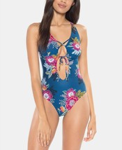 Soluna Over The Moon Cutout One-Piece Swimsuit, Size M, MSRP $98 - £20.16 GBP