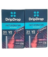 2 Drip Drop Dehydration Relief JUICY VARIETY Powder 8 Stick EXP 12/28 El... - $420.06 MXN