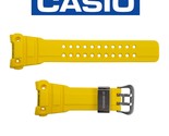 Casio ORIGINAL Watch Band Strap G-Shock Yellow Gulfmaster Rubber GWN-100... - £62.86 GBP