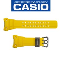 Casio ORIGINAL Watch Band Strap G-Shock Yellow Gulfmaster Rubber GWN-100... - £63.00 GBP